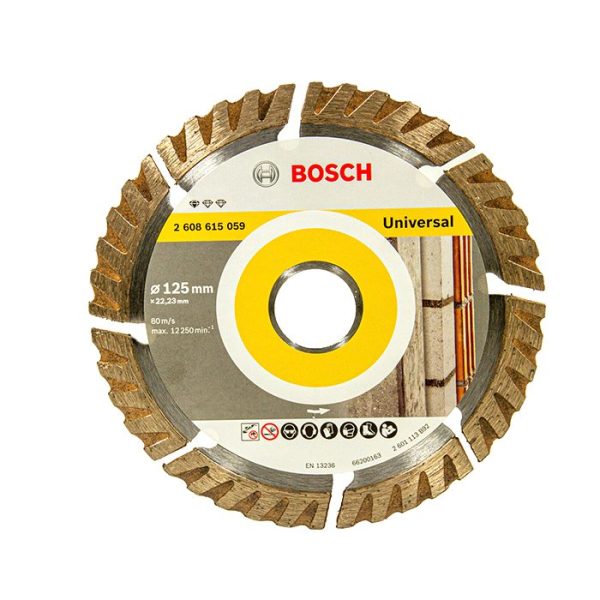Disque diam universel 125x22.2 std BOSCH acc