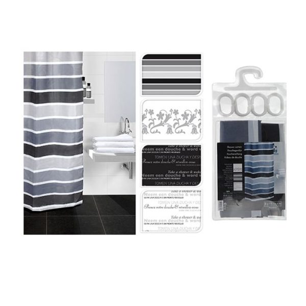 Rideau De Douche 180*180Cm 4As