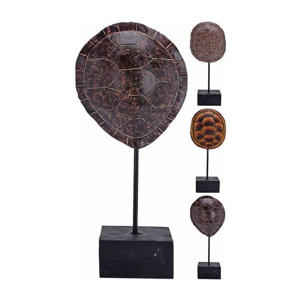 Tortue Décorative À Poser 18,5X12X43Cm