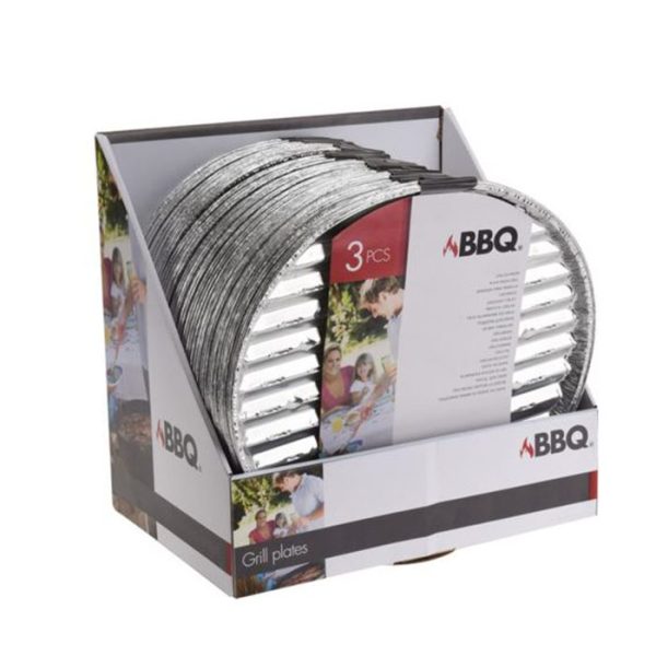 Set De 3 Barquettes En Aluminium 35 Cm