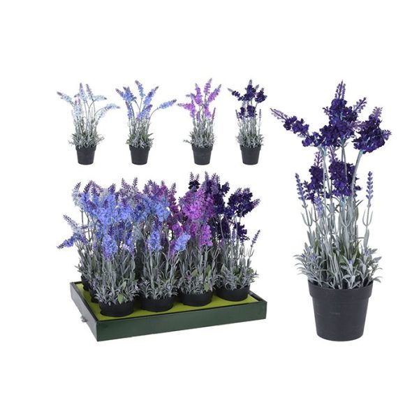 Plante Artificielle Lavende 4 assortiments au choix