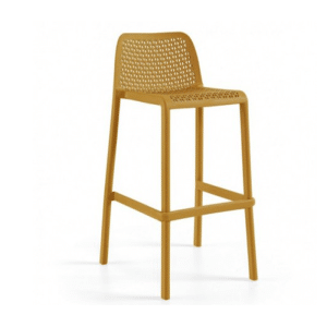 Chaise haute oxy 99 cm moutarde