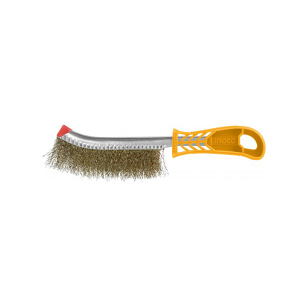 Brosse à fils métalliques avec manche
