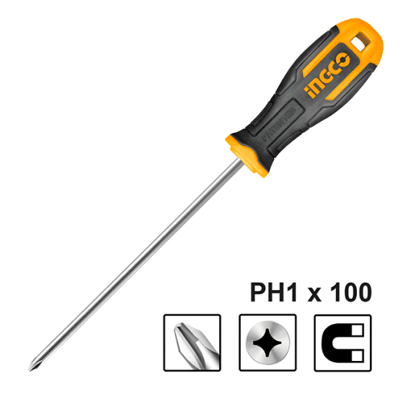 Tournevis Phillips Ph2 D: 5Mm L:100