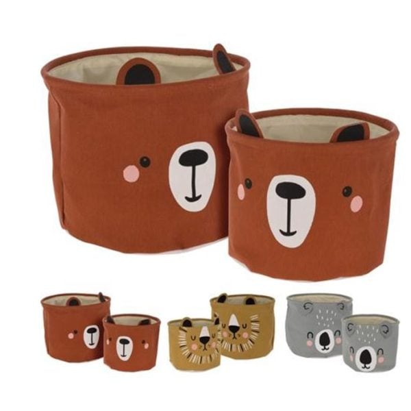 Set De 2 Paniers Pour Enfant