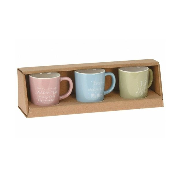 Lot De Mugs 180Ml