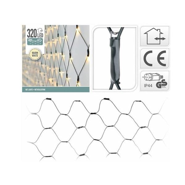 Guirlande lumineuse de noël connectable - 320 led