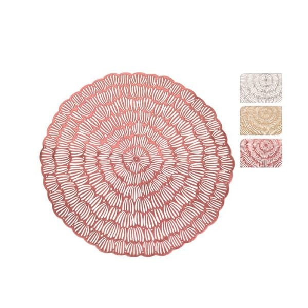 Placemat Pv Dia 38Cm 3Ass Clr