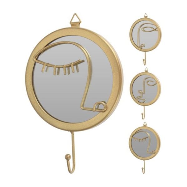 Miroir Avec Crochet Abstrait 16Cm