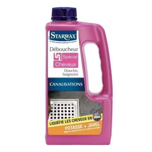 Déboucheur canalisation spécial cheveux 900ml starwax