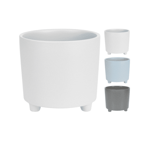 Vase En Porcelaine 14X14X13Cm - 3 Ass