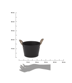 Cache-Pot 13Cm Noir