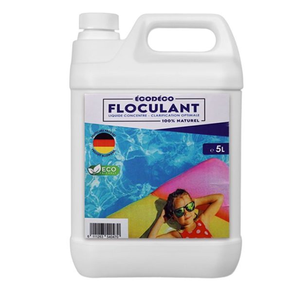 Floculant concentré pour piscine Ecodeco 5 L