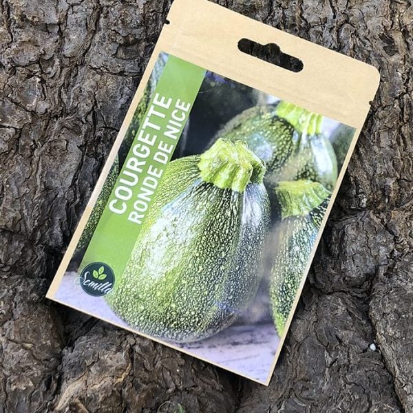 Sachet De Graines Courgette Ronde De Nice