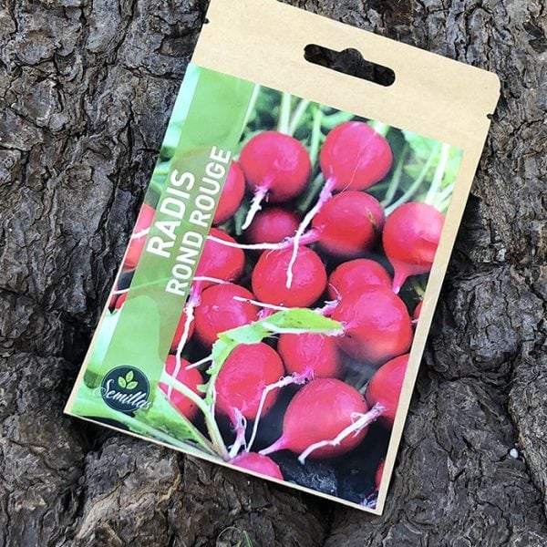 Sachet De Graines Radis Rond Rouge