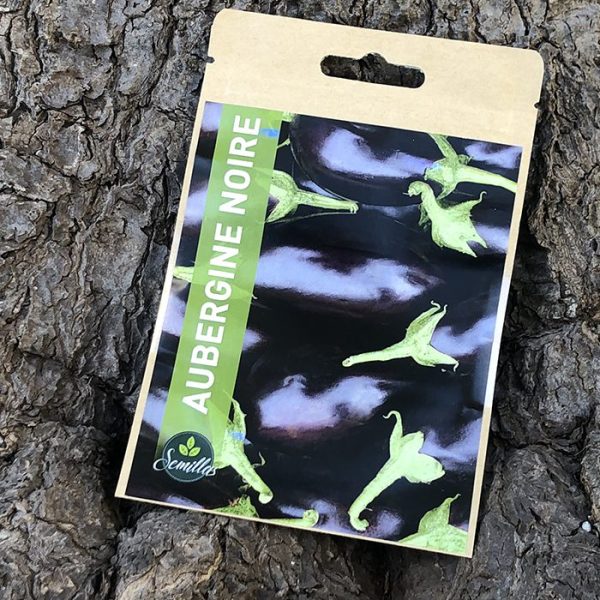 Sachet De Graines Aubergine Noire