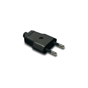Fiche ss terre 2p 10a/250vnoir