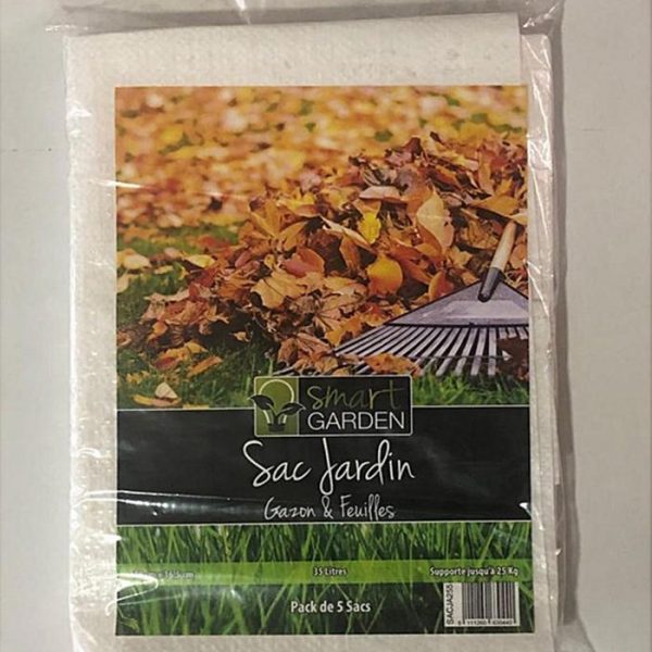 Lot De 5 Sacs Pour Déchets Vert Smart Garden