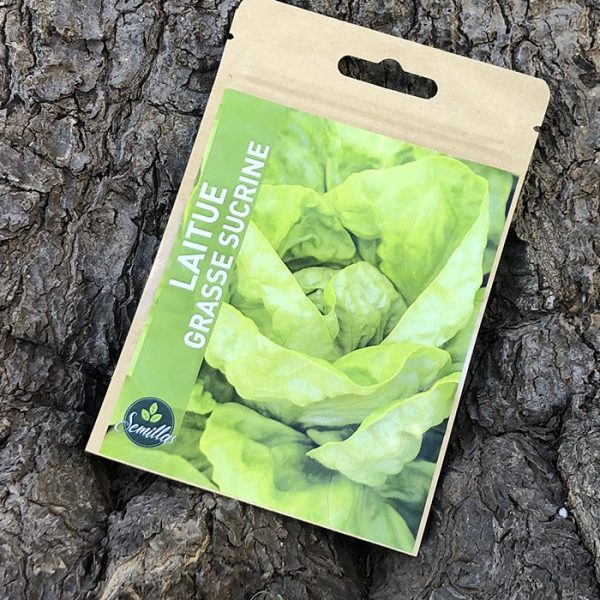 Sachet De Graines Laitue Grasse Sucrine