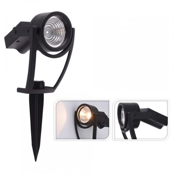 Projecteur Solaire Led Rechargeable H23Cm