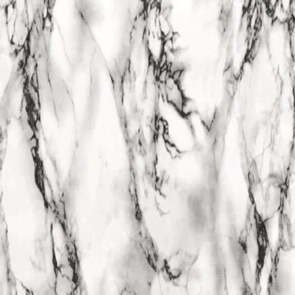 Adhesif marbre blanc et gris 67,5cm x 15m