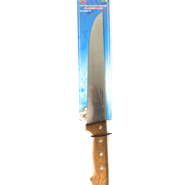 Couteau de boucher professionnel 4 rivets