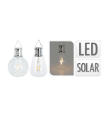 Lampe De Jardin Solaireled Décorative Avec Poignée 2 Assortiments Au Choix – Image 2
