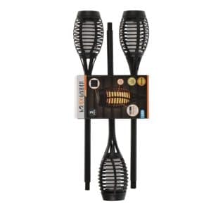 Lampe De Jardin Solaire Flamme H48 Cm Led