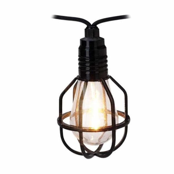 Guirlande Lumineuse De Fête Et Jardin Led - 10 Ampoules