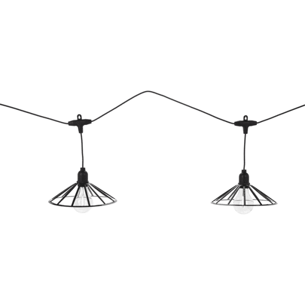Guirlande lumineuse de fête et jardin led - 6 ampoules