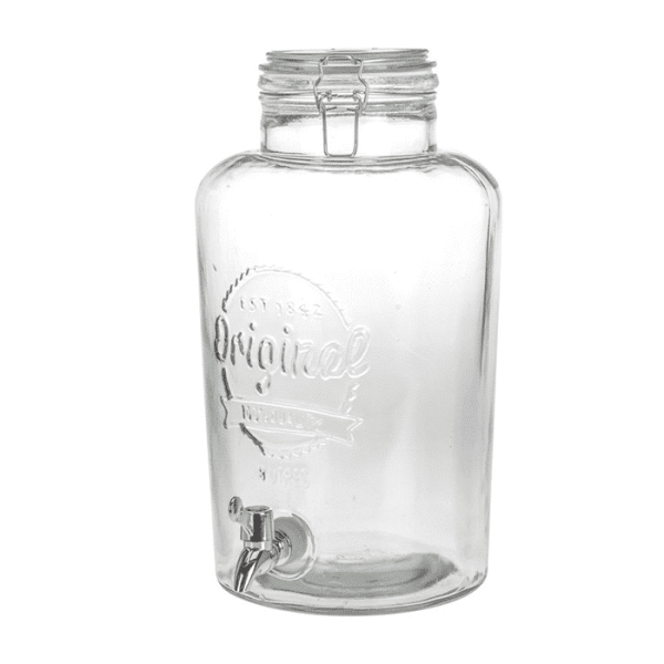 Distributeur de boisson en verre 8l