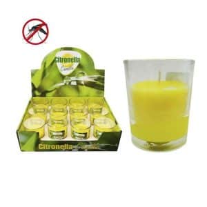 Bougie Citronnelle Gobelet En Verre De 50 Grammes 5X6Cm