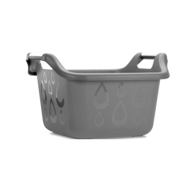 Bassine quadralogic 16 l gris