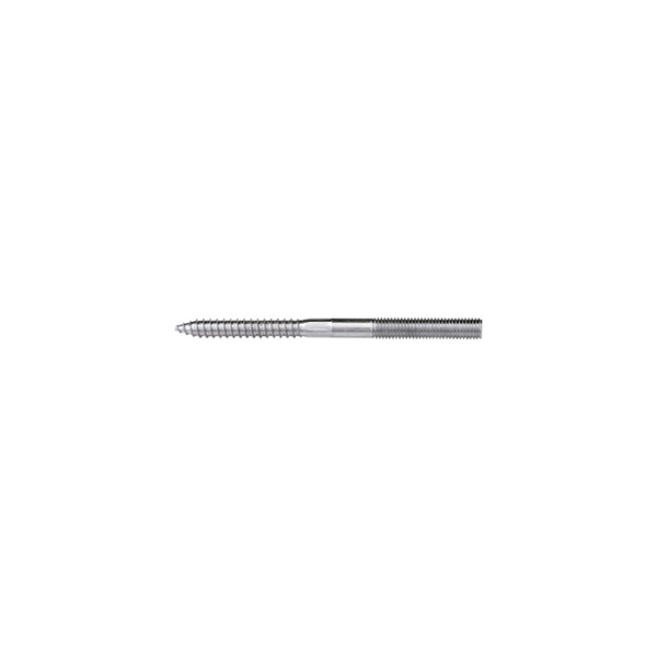 Sachet Vis Double Filletage M10X120 Acier Zingue