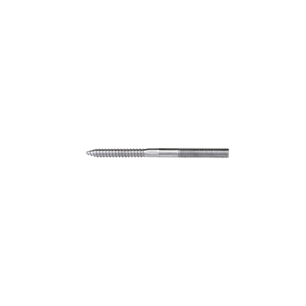 Sachet Vis Double Filletage M10X80 Acier Zingue