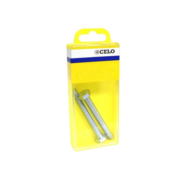 Blister Vismetrique Tete Hex M4X20 Mm Zingue