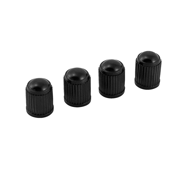 Capuchons de valve 4pcs noir