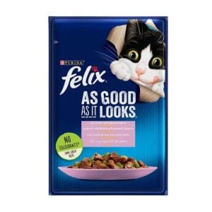 Pochon Chat Felix Poissons 85Gr
