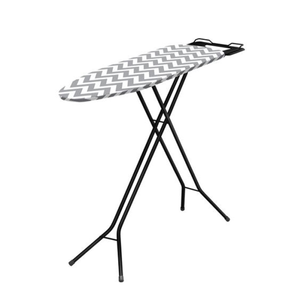 Table à repasser 110x34x92cm en métal noir