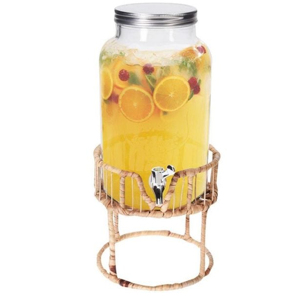 Distributeur de boissons en verre 5.5l