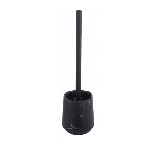Brosse toilette bazalt noir polyresine
