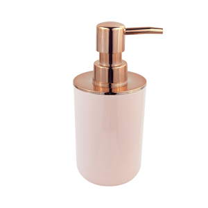 Distributeur savon ht rose cuivre pp