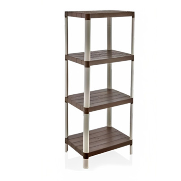 Étagère woody trend 4 niveaux marron