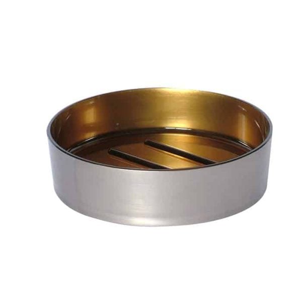 Porte Savon Lamia Argent Mat