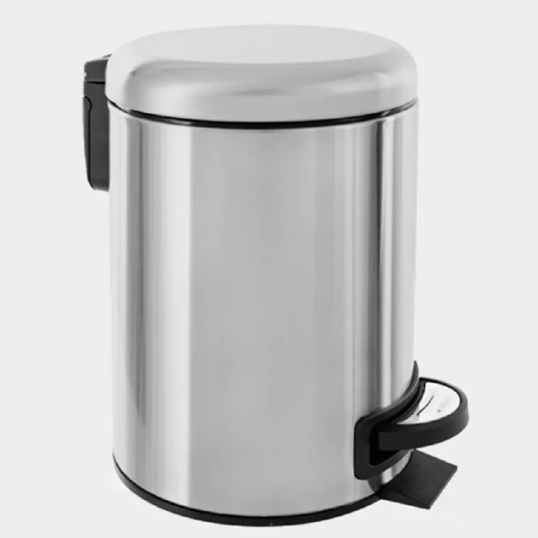 Poubelle À Pédale Elit 5L Inox