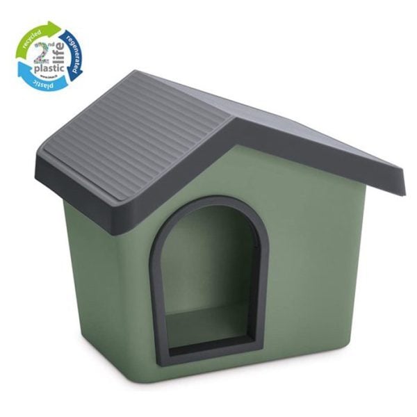 Maison Pour Chien Zeus50 53X46X47,6 cm Vert
