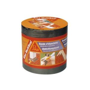 Bande d'étanchéité autocollante à froid sika multiseal gris 10 cm x 10 m - sika