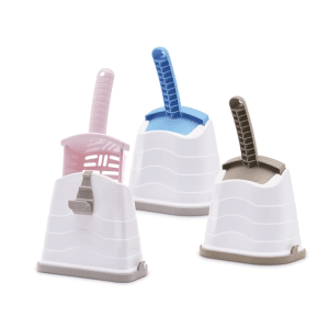 Pelle A Litière Avec Support 5,1X25,4 X6,9 Cm 3 Assortiments