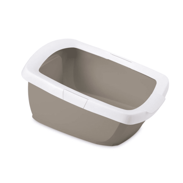 Bac à litière 57x43x28.5 cm gris