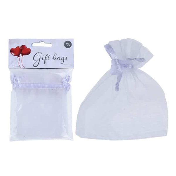Sacs En Organza - Lot De 10 Pièces